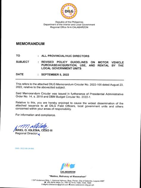 dilg authority to purchase vehicle|Revised Policy Guidelines on Motor Vehicle Purchase / .